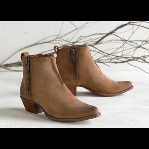 Frye Suede Sacha Moto Shortie